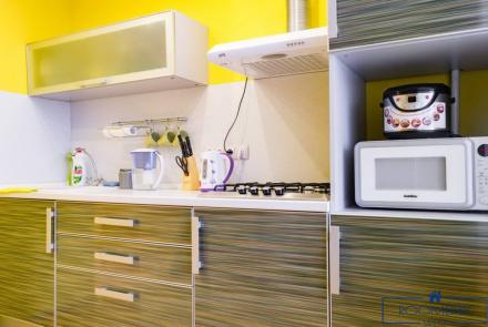 Однокомнатная квартира в Минске на Партизанском проспекте кухня