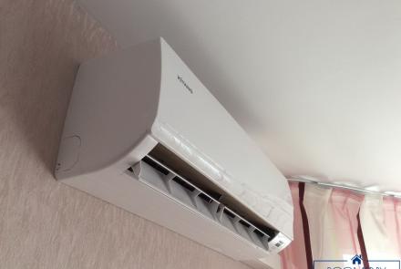 Однокомнатная квартира в Минске на Партизанском проспекте спальня