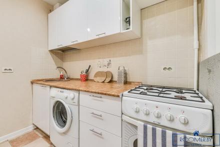 Однокомнатная квартира в Минске на Партизанском проспекте кухня