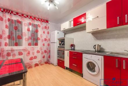 Однокомнатная квартира в Минске на Партизанском проспекте кухня