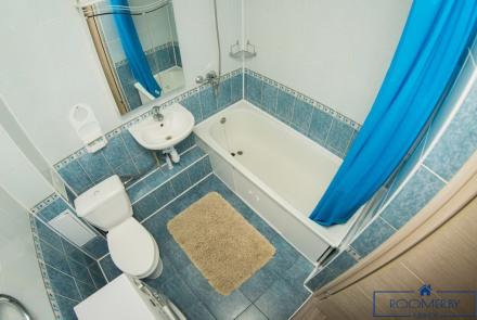 Однокомнатная квартира в Минске на Партизанском проспекте ванна