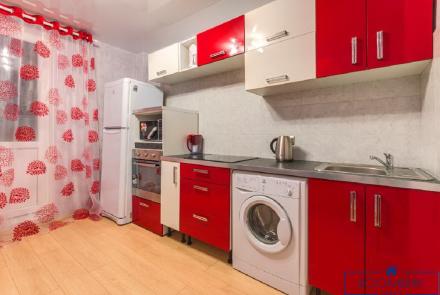 Однокомнатная квартира в Минске на Партизанском проспекте кухня