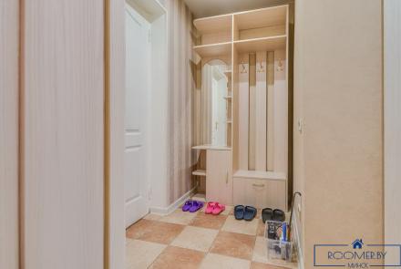 Однокомнатная квартира в Минске на Партизанском проспекте коридор