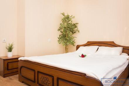 Однокомнатная квартира в Минске на Партизанском проспекте спальня