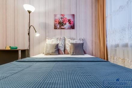 Однокомнатная квартира в Минске на Партизанском проспекте спальня