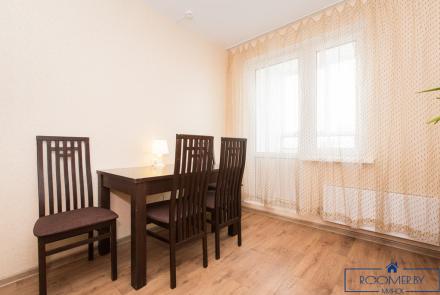 Однокомнатная квартира в Минске на Партизанском проспекте кухня