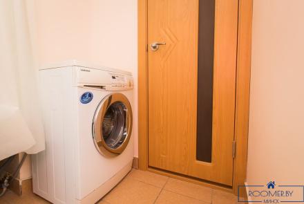 Однокомнатная квартира в Минске на Партизанском проспекте ванна