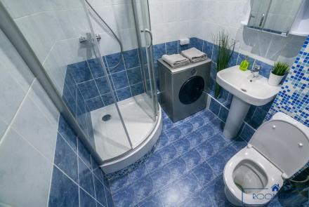 Однокомнатная квартира в Минске на Партизанском проспекте ванна