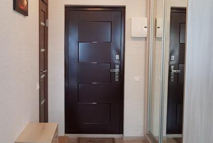 Однокомнатная квартира в Минске на Партизанском проспекте коридор