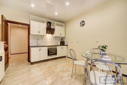 Квартира на сутки в Минске на улице Московская, 7 кухня